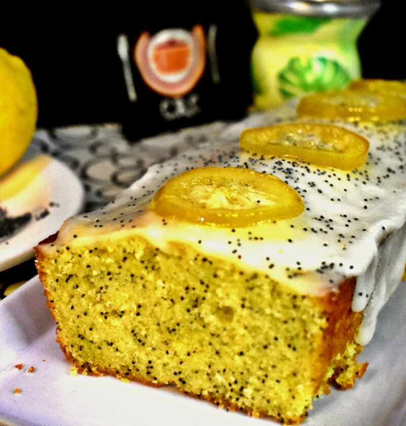 Budín de limón y Amapola