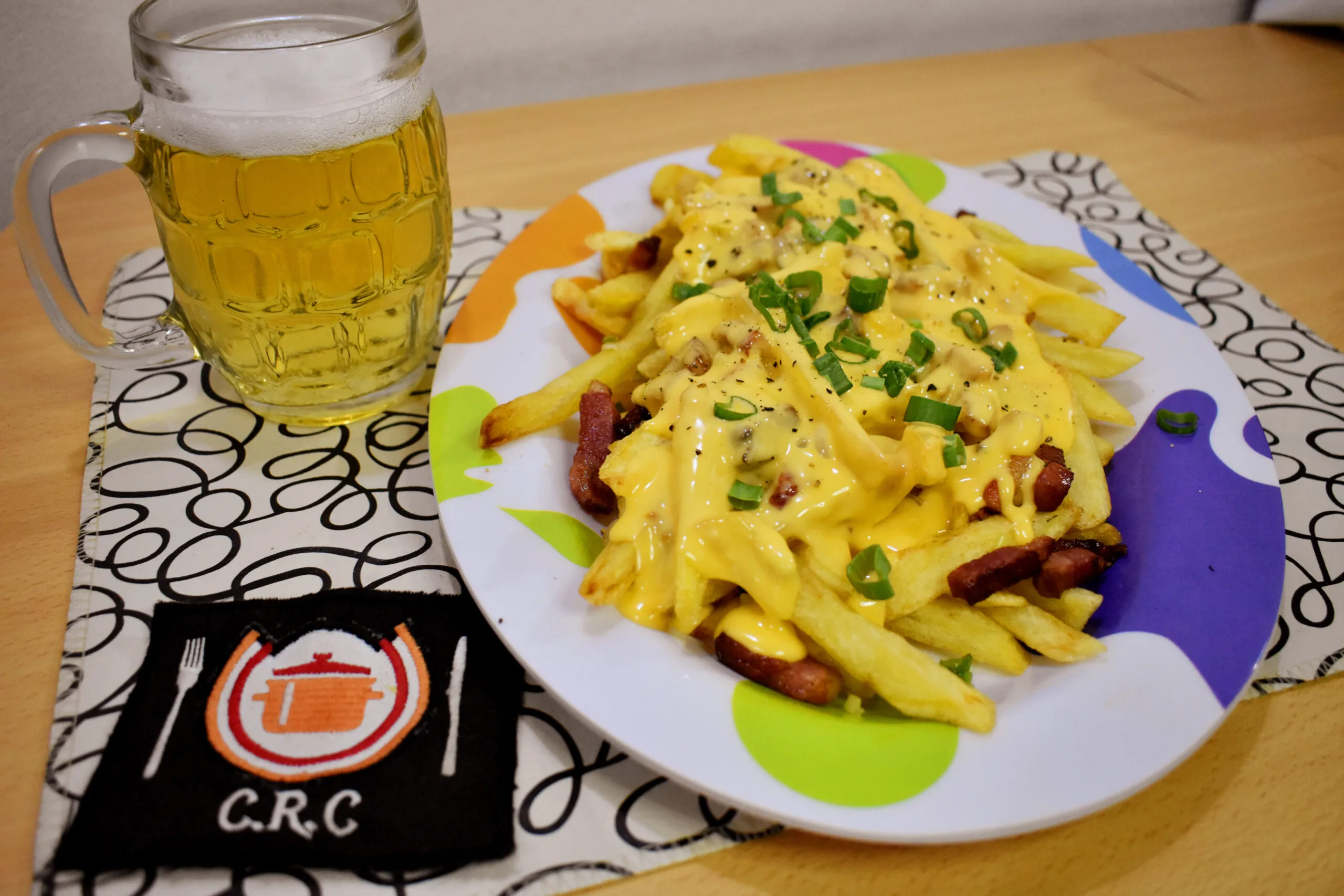 Papas con Cheddar, recetas de cocina
