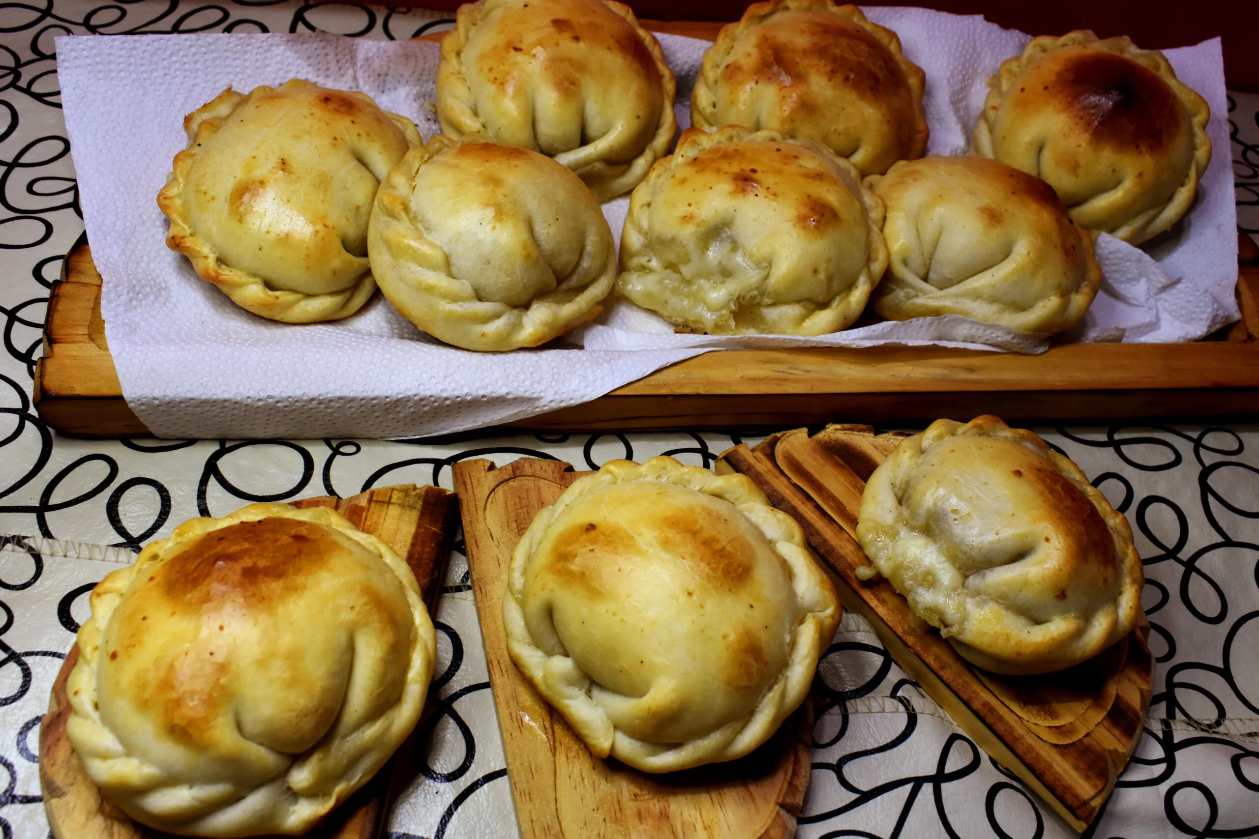 empanadas de queso y cebolla, recetas de cocina