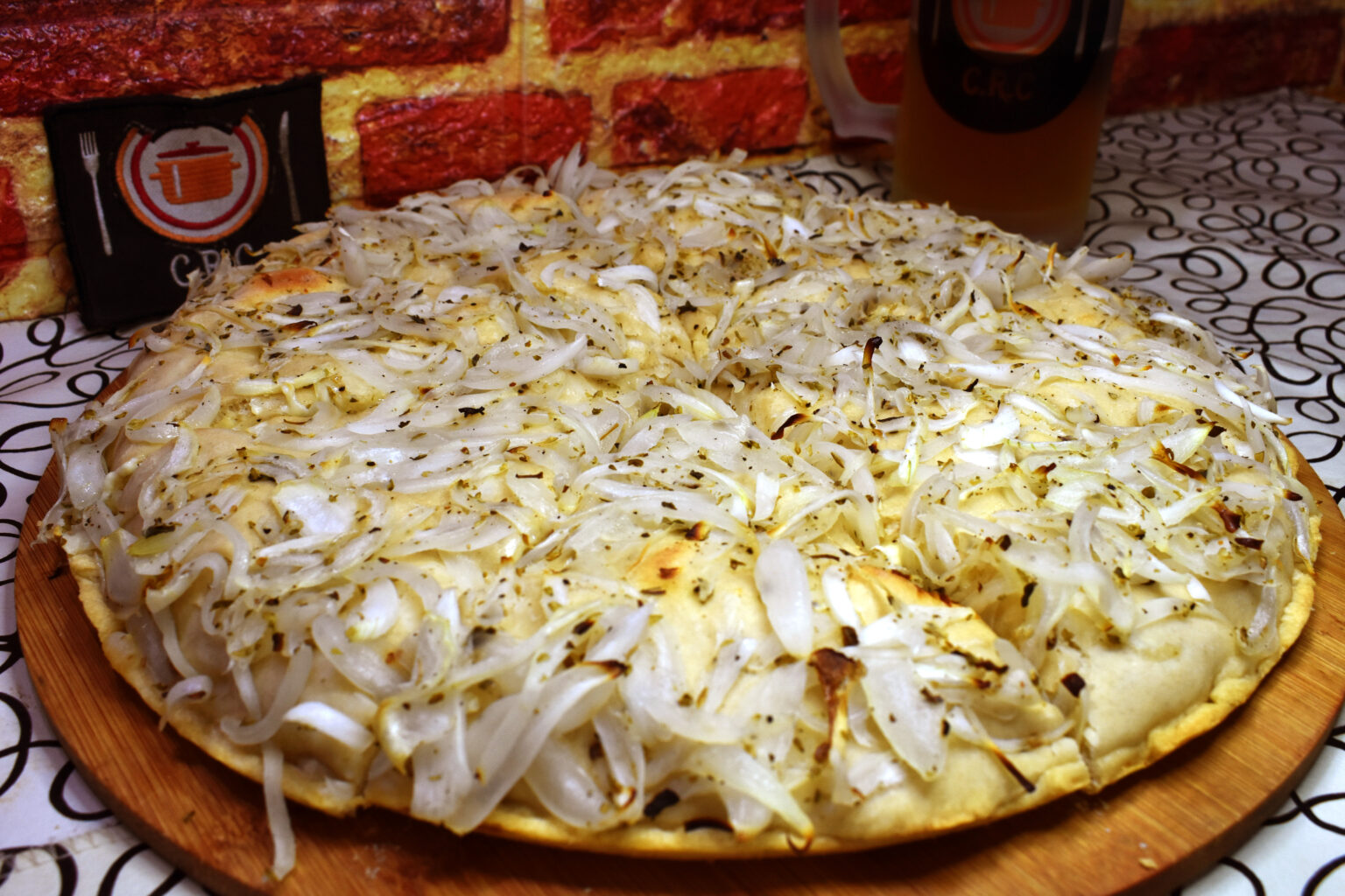 Receta de Pizza Fugazzeta Rellena Argentina Paso a Paso