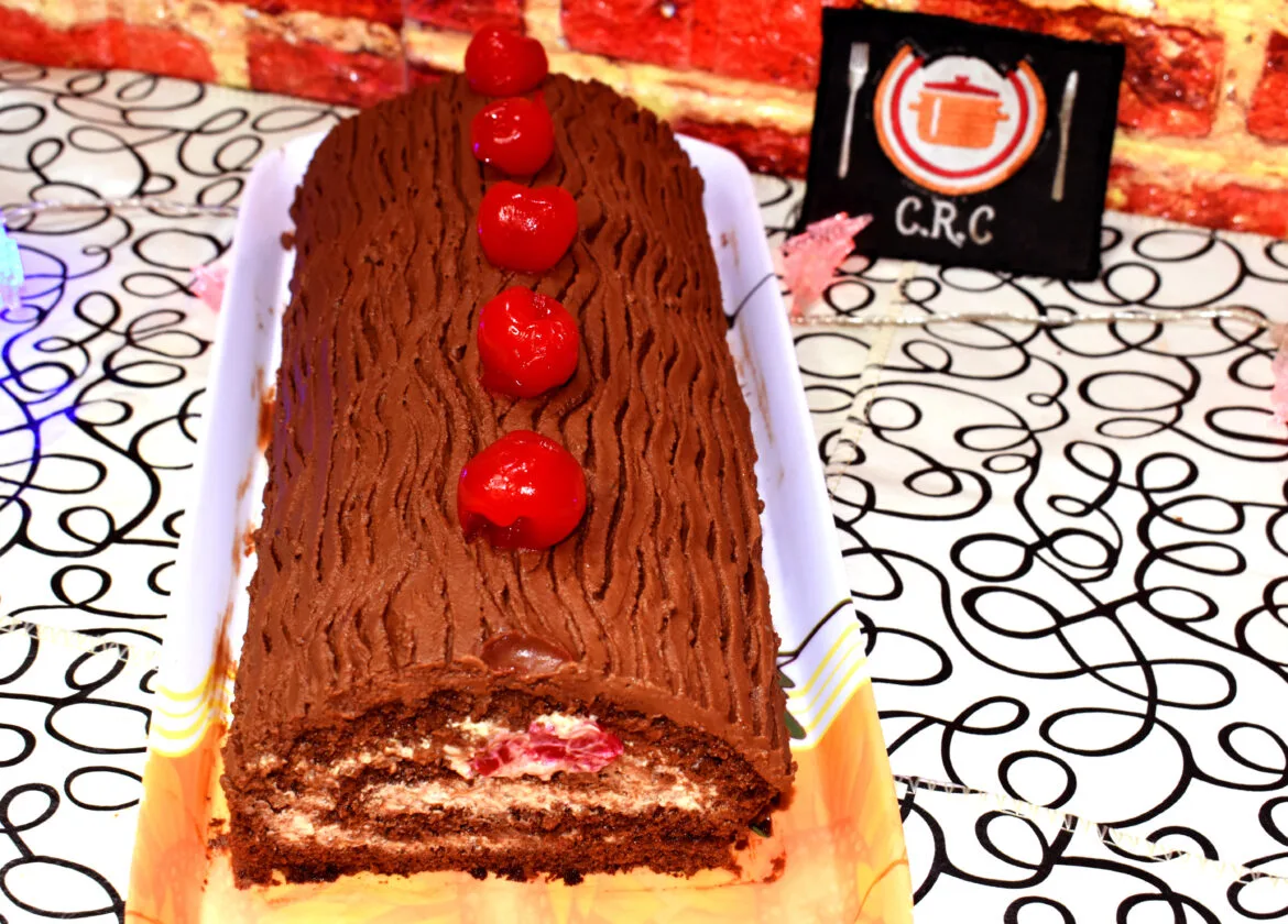Tronco de Chocolate Navideño