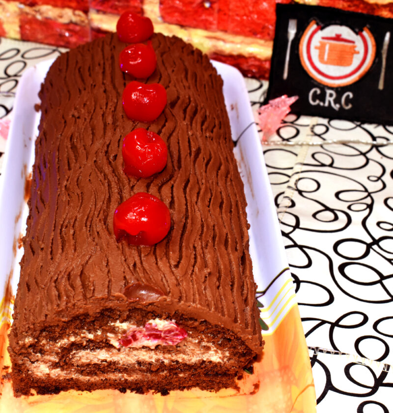 Tronco de Chocolate Navideño